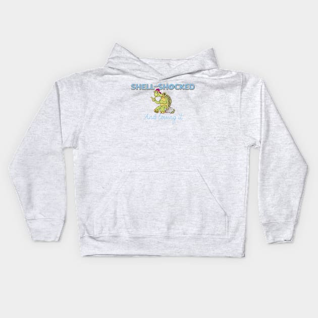 Shell-Shocked & Loving It Kids Hoodie by Jahangir Hossain